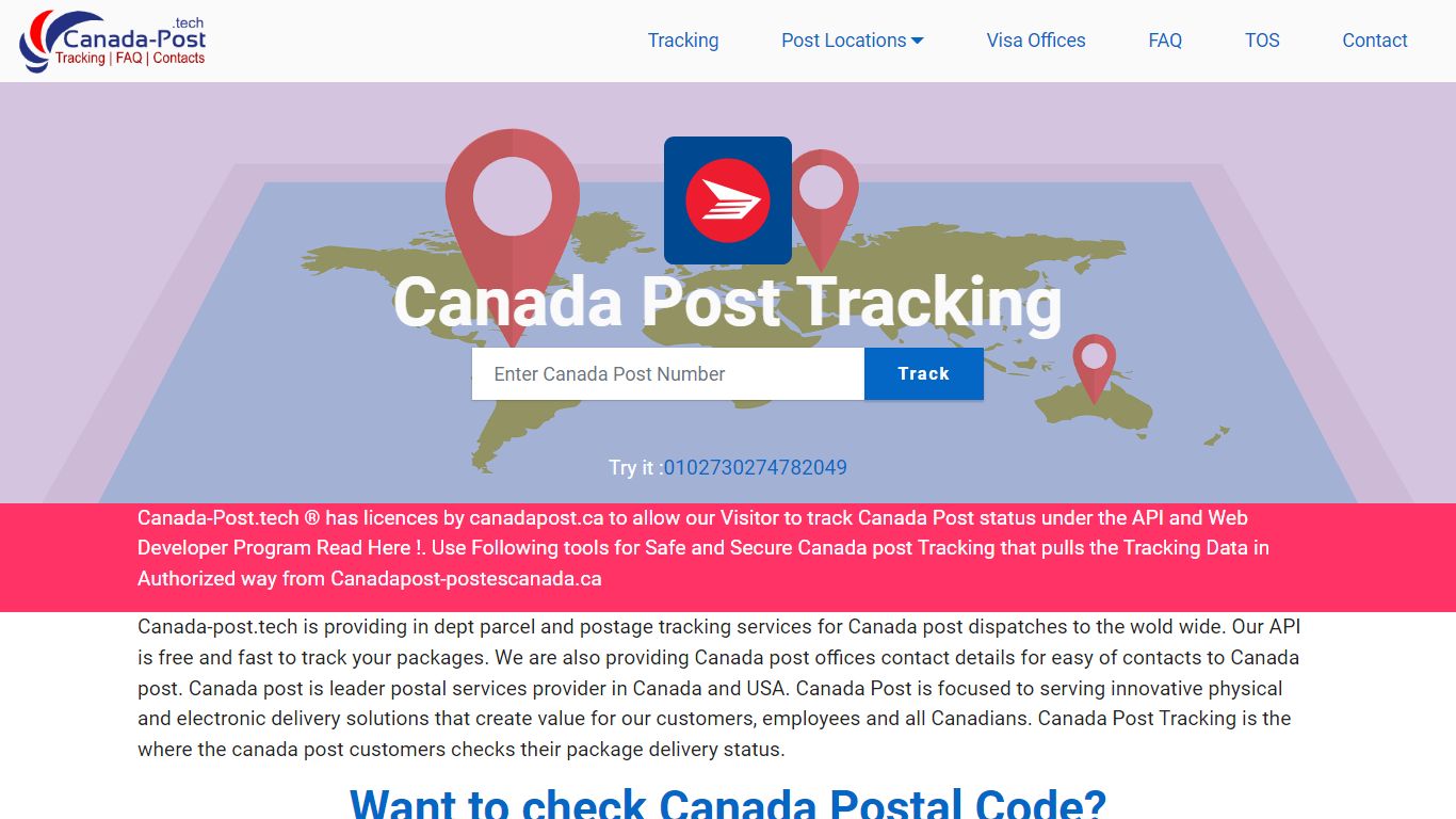 Canada Post Tracking | Xpresspost Tracking & Status