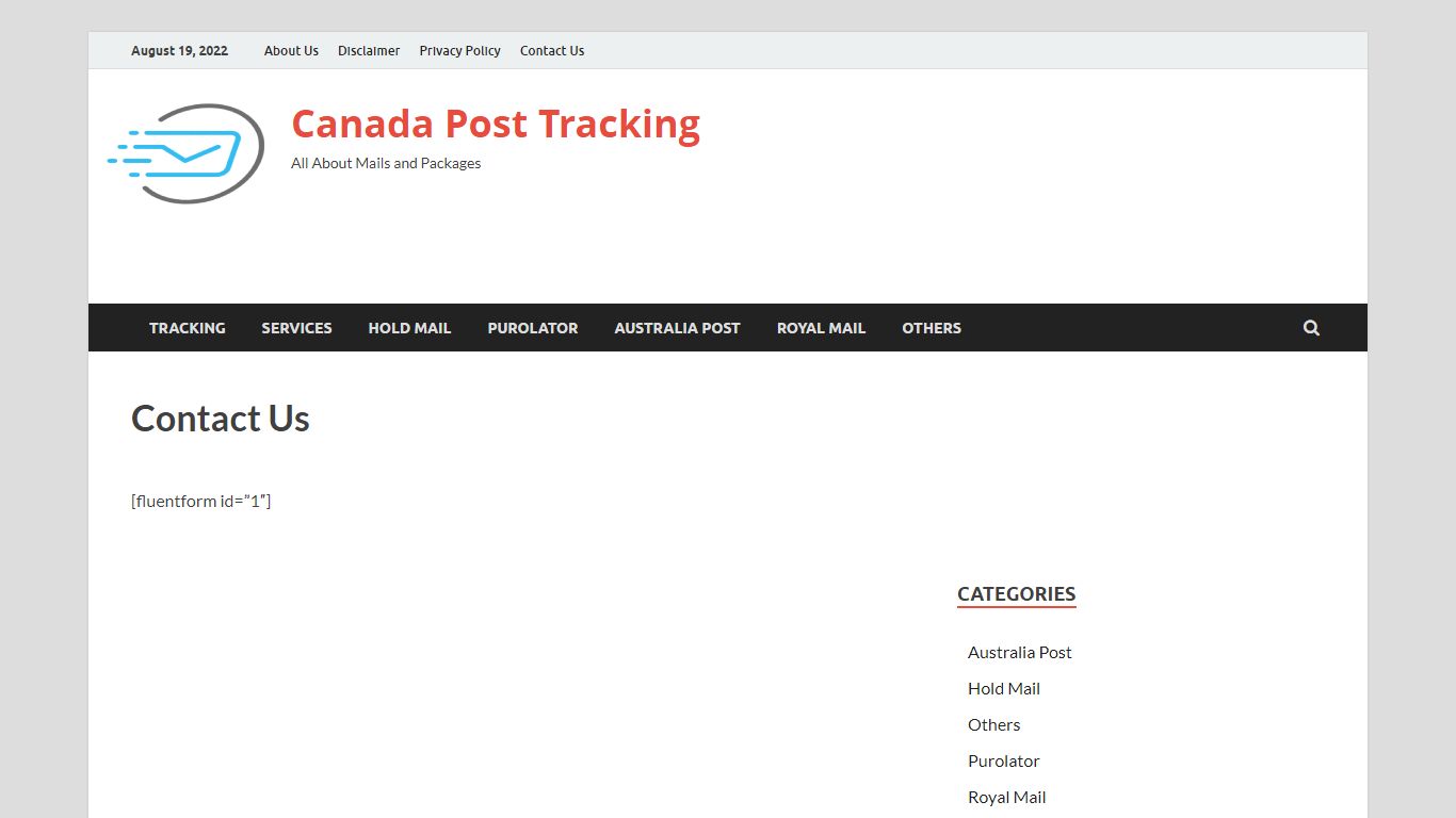 Contact Us - Canada Post Tracking